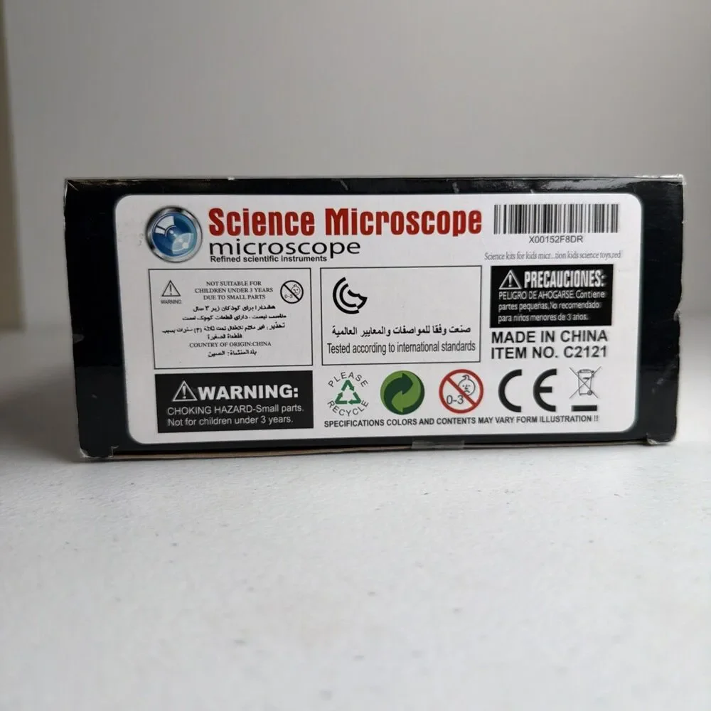 PBOX Microscope Educational  Microscope Series Science Beginners Microscope New
